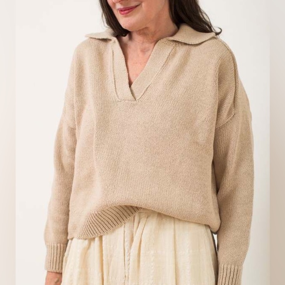 Cordera Cotton Polo Sweater